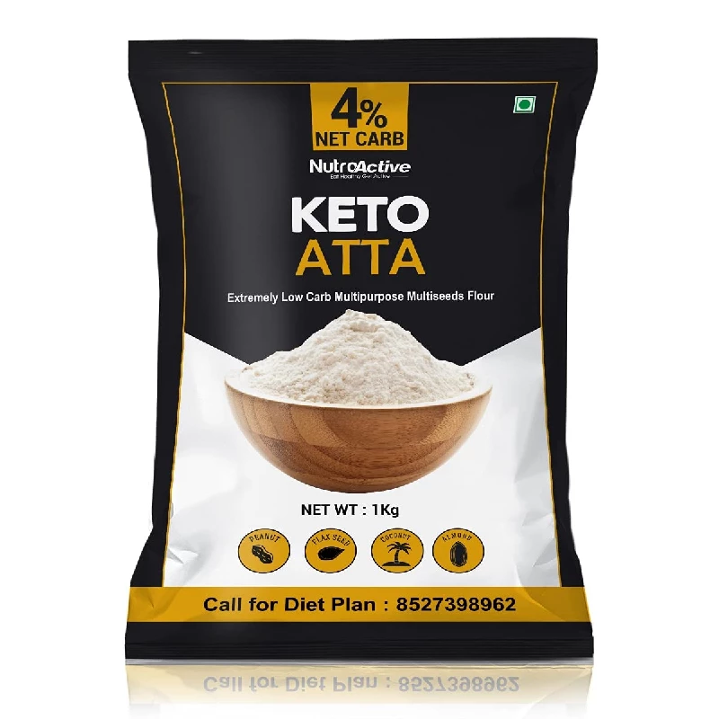 NutroActive Keto Atta- Extremely Low Carb Flour, 1 kg-1.webp